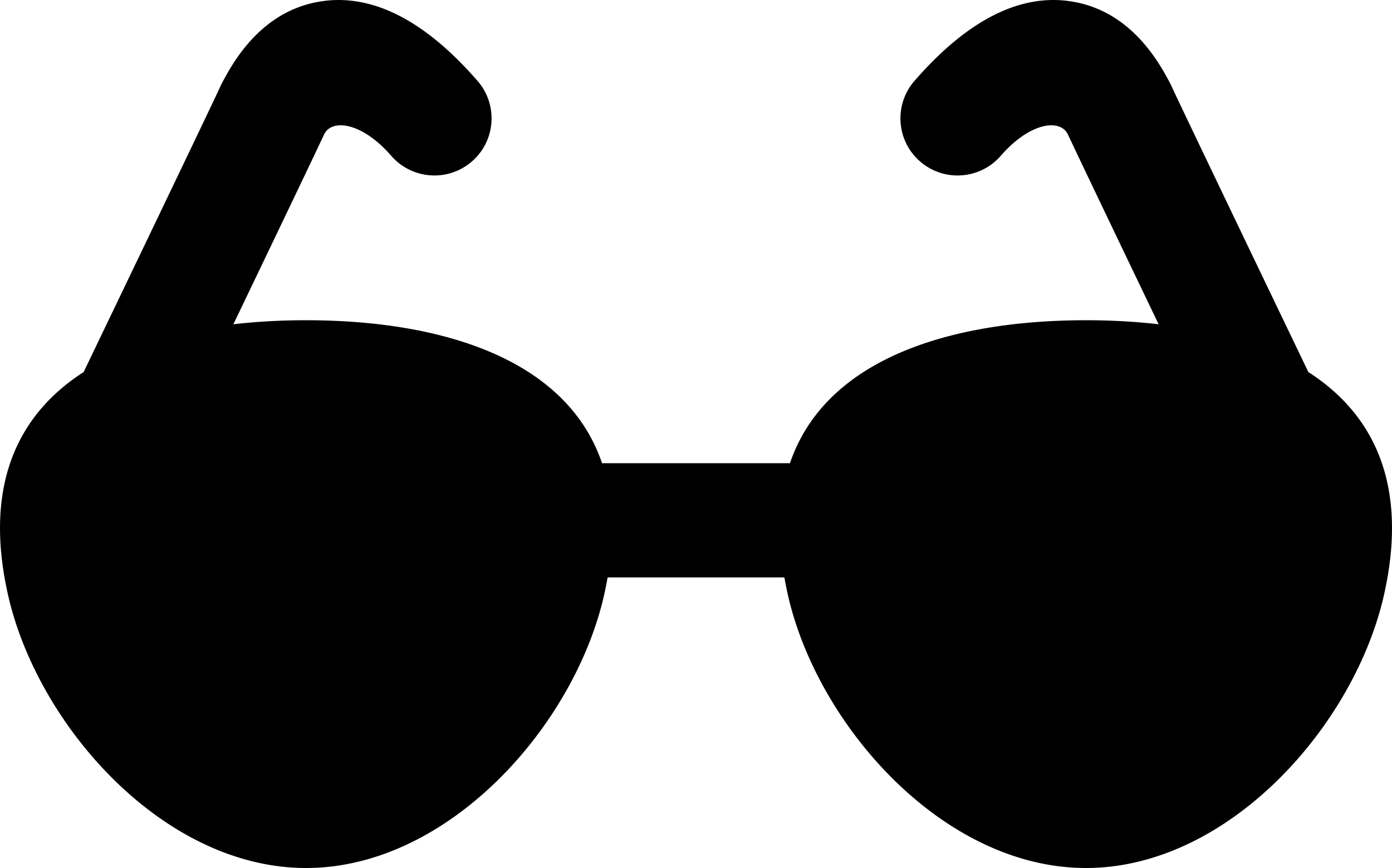Modern Sunglasses Stencil Svg Design File Free Vectors